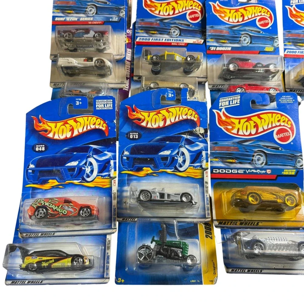 Hot Wheels Lot of 73 Vintage to Modern First Editions 68 COPO Camaro 57 Chevy